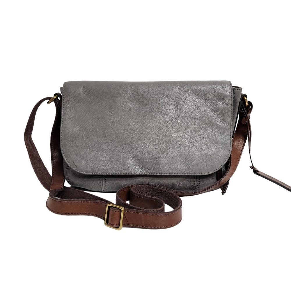 FOSSIL LEATHER CROSSBODY BAG - Picture 5 of 10